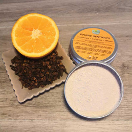 Dentifrice orange girofle
