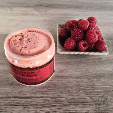 Douce Framboise - Crème de Douche au parfum fruité pour une peau douce, lisse et délicatement parfumée