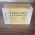 Tablettes lave vaisselle