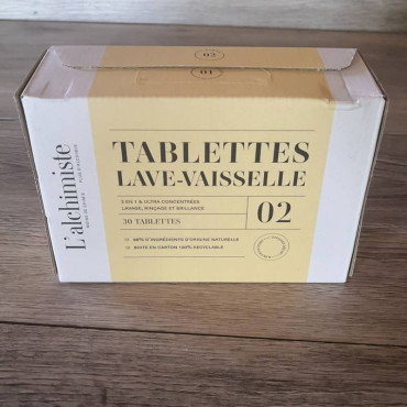 Tablettes lave vaisselle