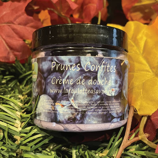 Crème de douche Prunes confites