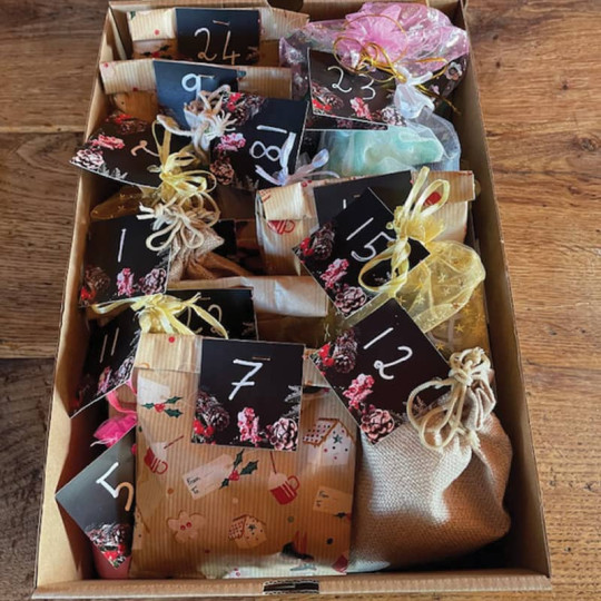 Calendrier de l'Avent de La Roulotte à Savon - 25 jours de Surprises Cosmétiques pour patienter jusqu'à Noël !
